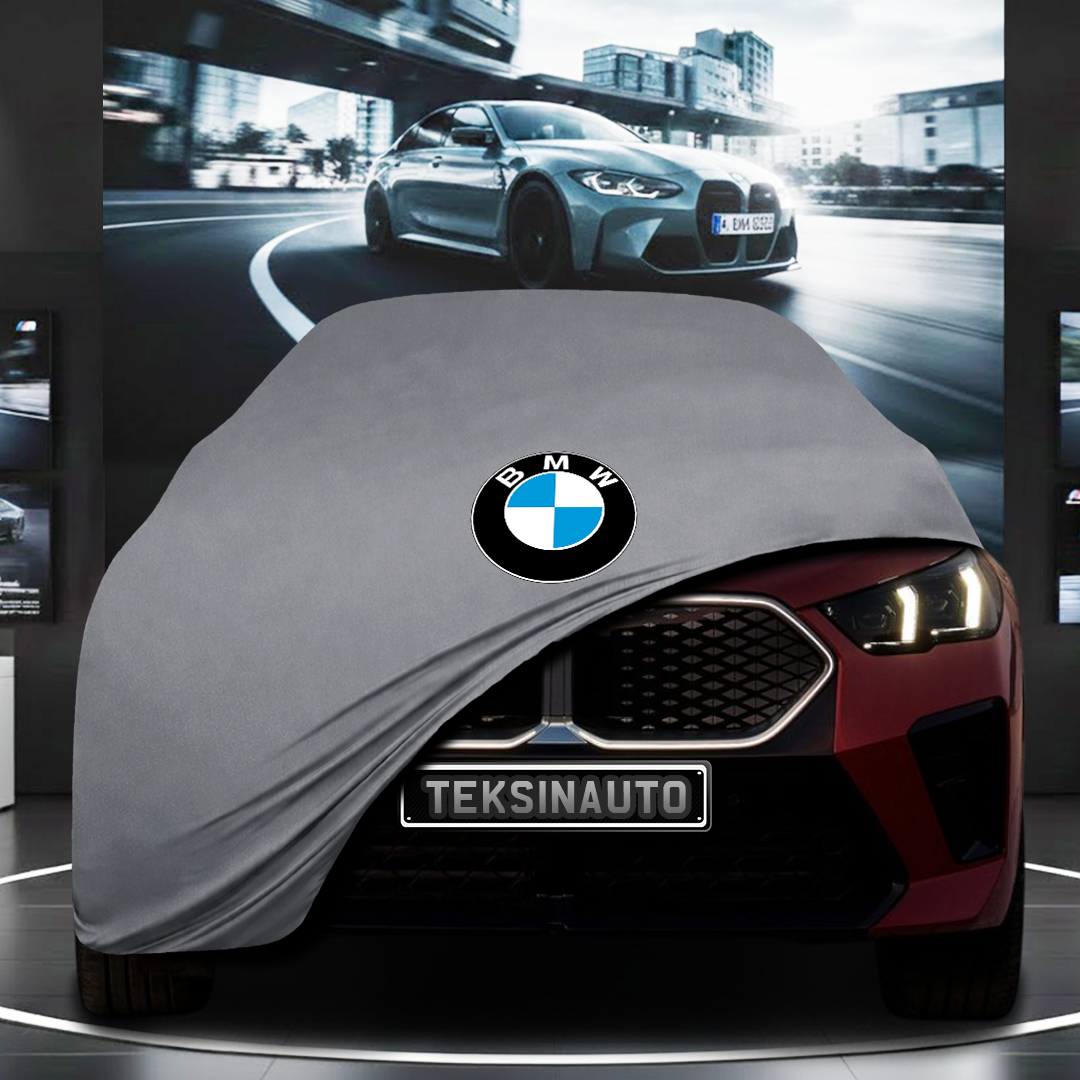 BMW İX2 (2024-) Custom Fit Indoor Car Cover Soft Stretch Black Gray Blue Red Dust Protection Garage Cover Laser Cut + Bag