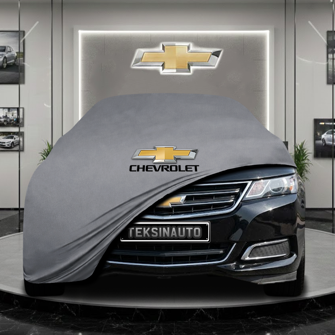 CHEVROLET IMPALA X (2013-) Custom Fit Indoor Car Cover Soft Stretch Black Gray Blue Red Dust Protection Garage Cover Laser Cut + Bag