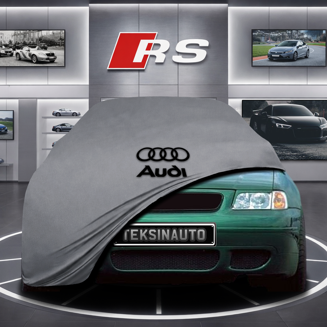 AUDİ A3 8L 2000-2003 Custom Fit Indoor Car Cover Soft Stretch Black Gray Blue Red Dust Protection Garage Cover Laser Cut + Bag