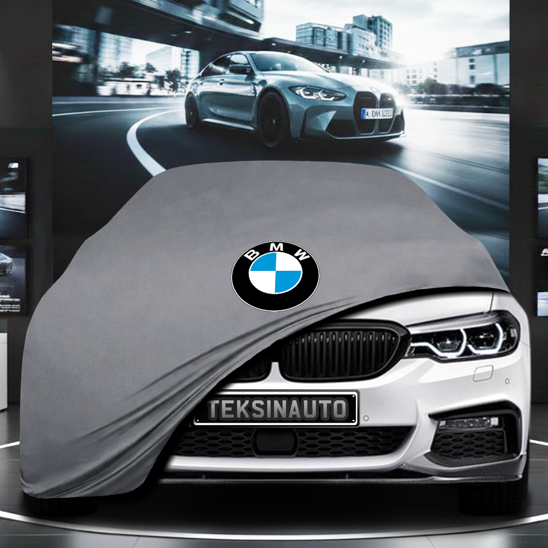 BMW 5 G30 (2016-) Custom Fit Indoor Car Cover Soft Stretch Black Gray Blue Red Dust Protection Garage Cover Laser Cut + Bag