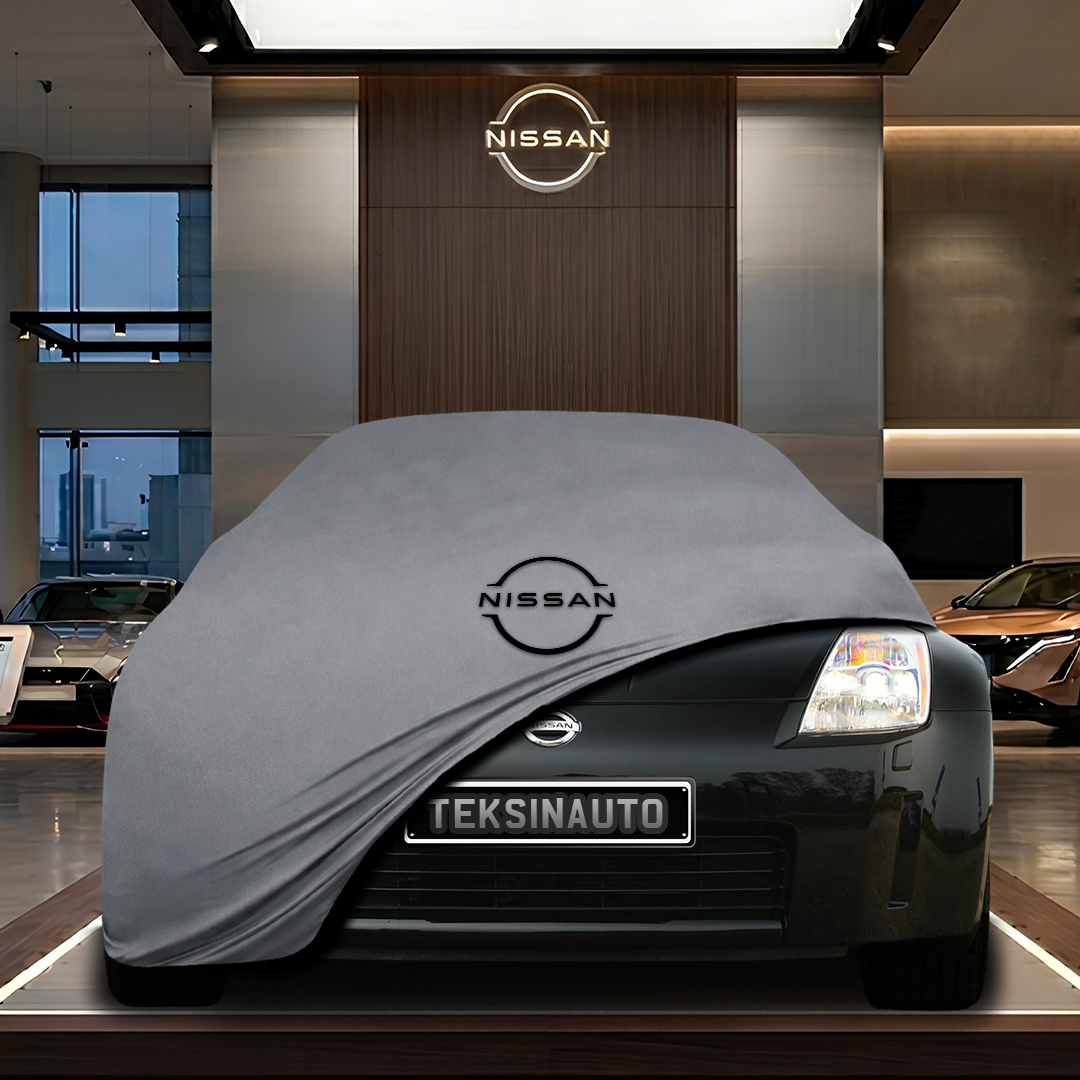 NİSSAN 350Z Custom Fit Indoor Car Cover Soft Stretch Black Gray Blue Red Dust Protection Garage Cover Laser Cut + Bag