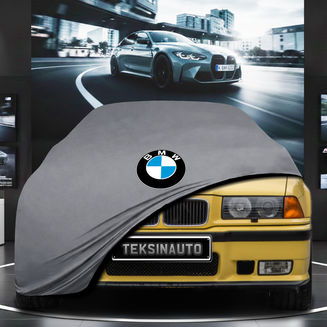 BMW 3 E36 COUPE-CABRİO (1991-1998) Custom Fit Indoor Car Cover Soft Stretch Black Gray Blue Red Dust Protection Garage Cover Laser Cut + Bag