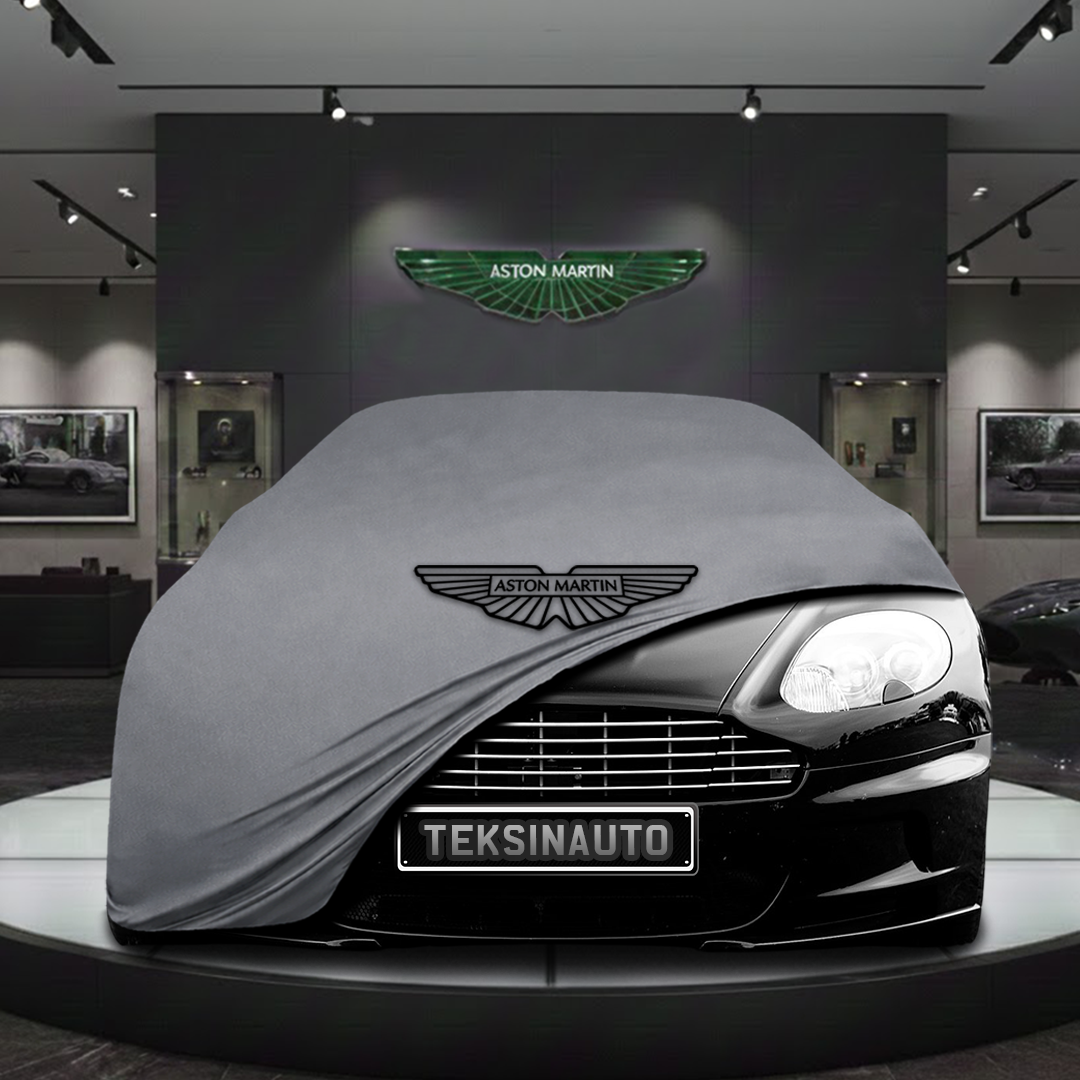 Aston Martin DBS V12 (2007-2012) Custom Fit Indoor Car Cover Soft Stretch Black Gray Blue Red Dust Protection Garage Cover Laser Cut + Bag
