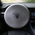 Steering Wheel Cover Soft Elastic Premium Fabric For all Maserati Model