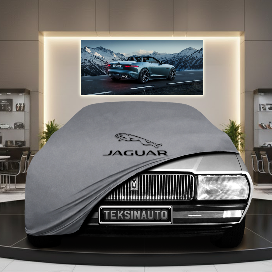 Jaguar XJ (XJ140XJ181) (1986-1994) Custom Fit Indoor Car Cover Soft Stretch Black Gray Blue Red Dust Protection Garage Cover Laser Cut + Bag