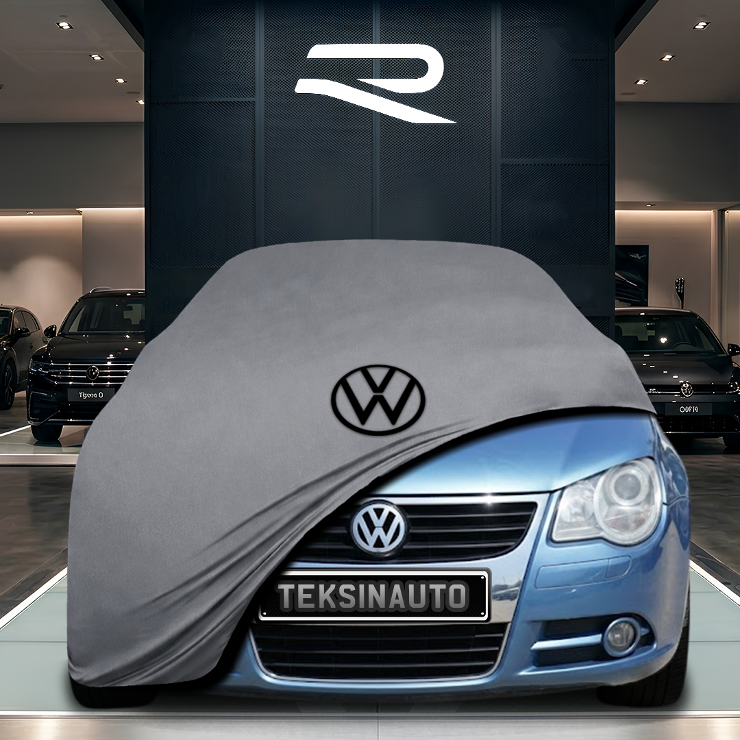 Volkswagen EOS (2006-2015) Custom Fit Indoor Car Cover Soft Stretch Black Gray Blue Red Dust Protection Garage Cover Laser Cut + Bag