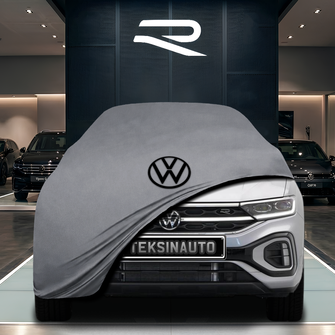 Volkswagen T-Roc Custom Fit Indoor Car Cover Soft Stretch Black Gray Blue Red Dust Protection Garage Cover Laser Cut + Bag