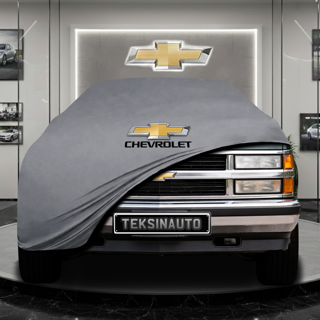 CHEVROLET TAHOE (2020-) Custom Fit Indoor Car Cover Soft Stretch Black Gray Blue Red Dust Protection Garage Cover Laser Cut + Bag