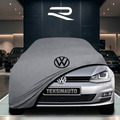 Volkswagen Golf 7 (2012-2020) Custom Fit Indoor Car Cover Soft Stretch Black Gray Blue Red Dust Protection Garage Cover Laser Cut + Bag