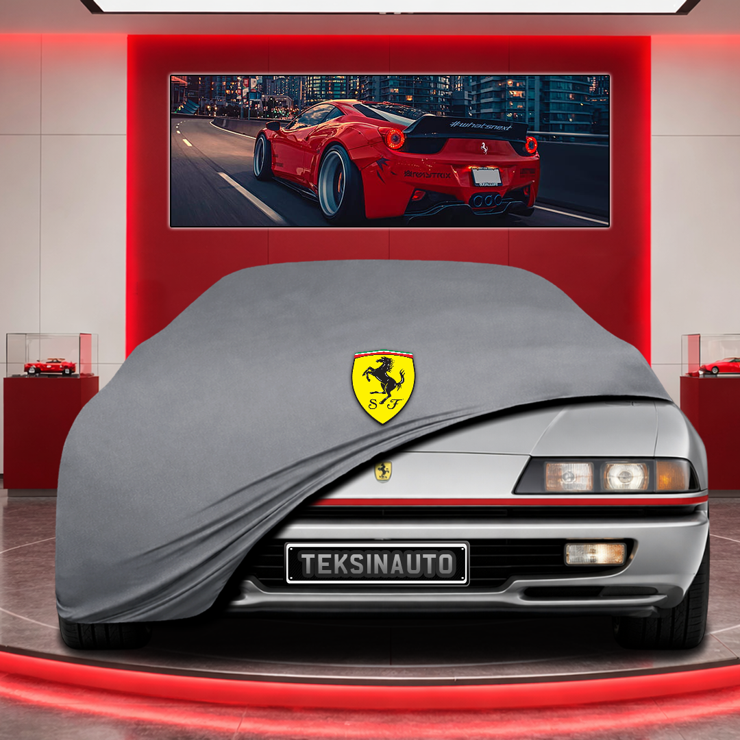 Ferrari Pinin Custom Fit Indoor Car Cover Soft Stretch Black Gray Blue Red Dust Protection Garage Cover Laser Cut + Bag