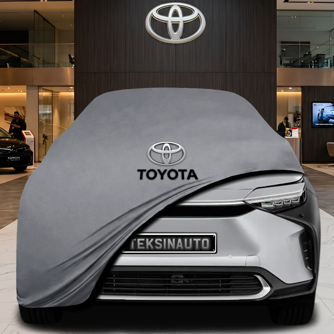 TOYOTA BZ4X (2022-) Custom Fit Indoor Car Cover Soft Stretch Black Gray Blue Red Dust Protection Garage Cover Laser Cut + Bag