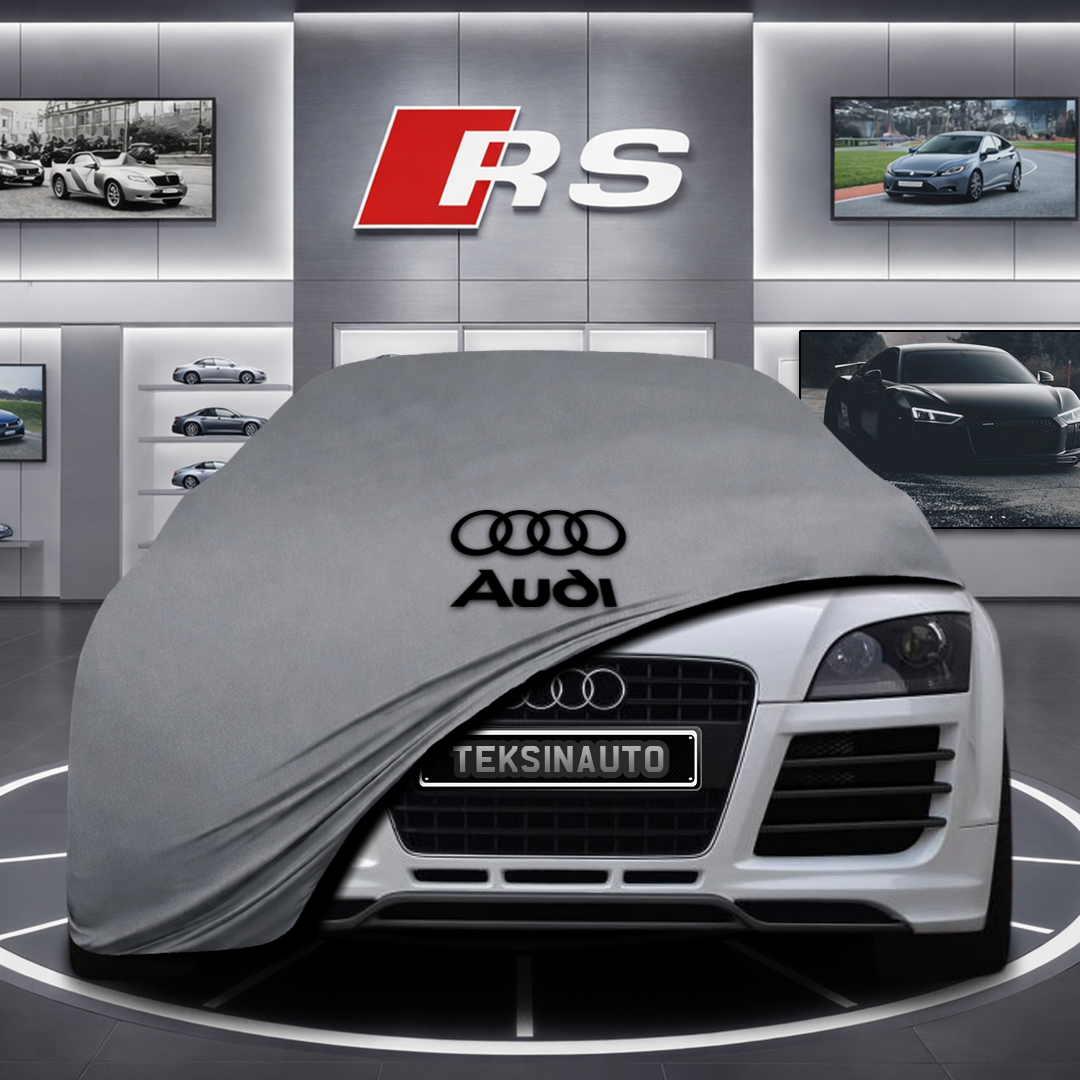 AUDİ TT RS 8J Custom Fit Indoor Car Cover Soft Stretch Black Gray Blue Red Dust Protection Garage Cover Laser Cut + Bag