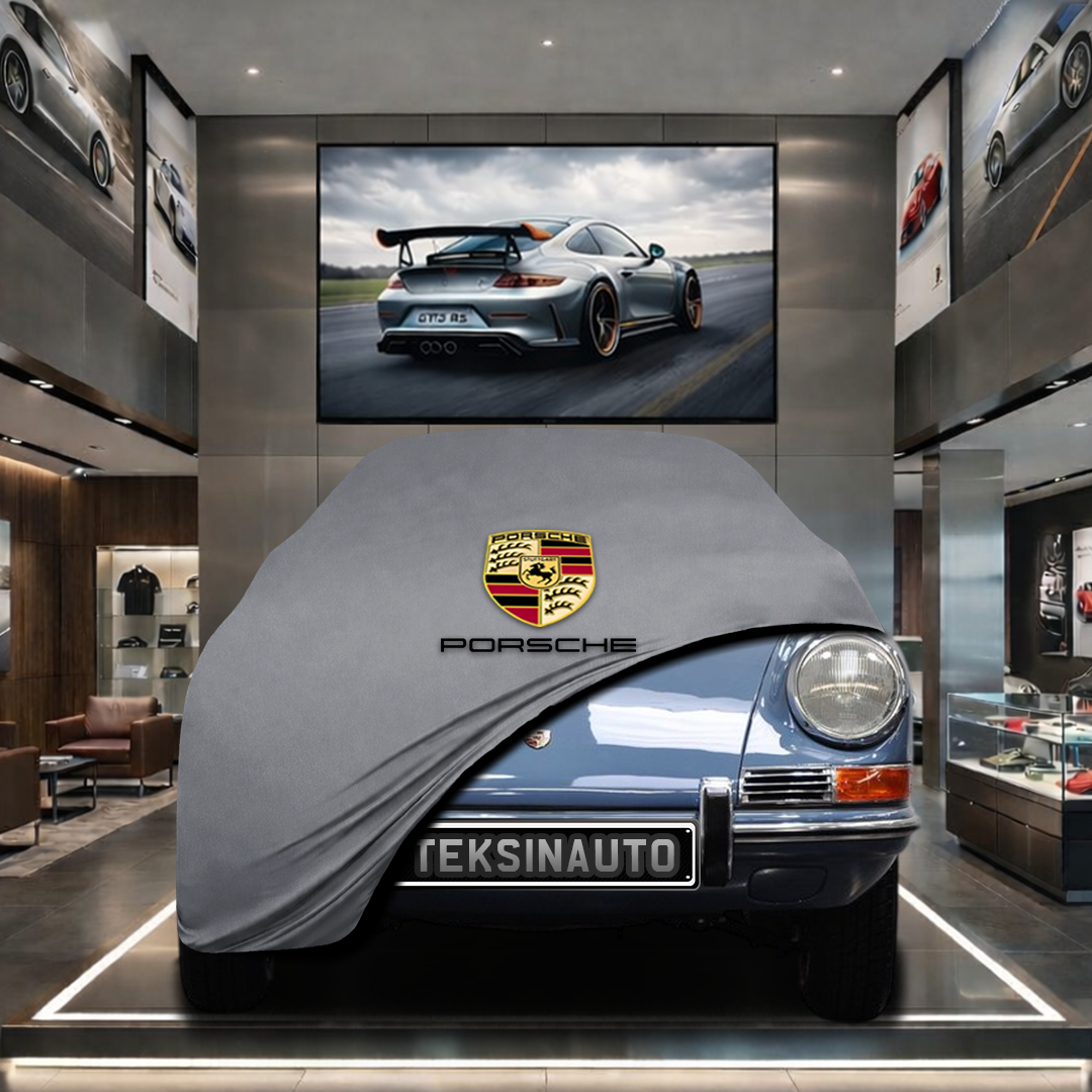 PORSCHE 912 1965-1969 Custom Fit Indoor Car Cover Soft Stretch Black Gray Blue Red Dust Protection Garage Cover Laser Cut + Bag