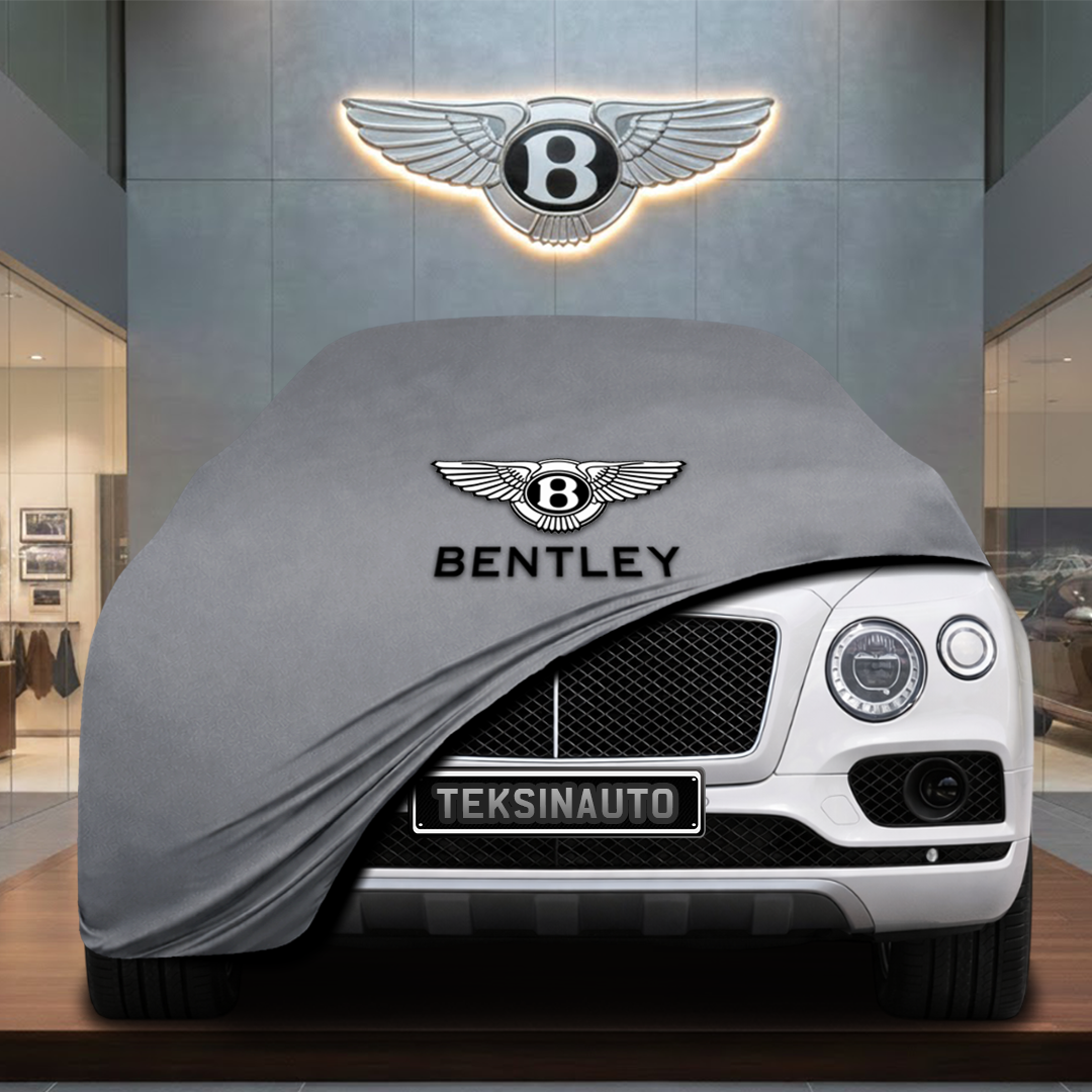 Bentley Bentayga (2015-2020) Custom Fit Indoor Car Cover Soft Stretch Black Gray Blue Red Dust Protection Garage Cover Laser Cut + Bag