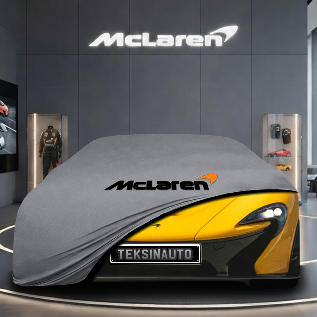 McLaren P1 (2013-2015) Custom Fit Indoor Car Cover Soft Stretch Black Gray Blue Red Dust Protection Garage Cover Laser Cut + Bag