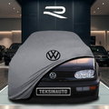 Volkswagen Golf 3 (1991-1999) Custom Fit Indoor Car Cover Soft Stretch Black Gray Blue Red Dust Protection Garage Cover Laser Cut + Bag