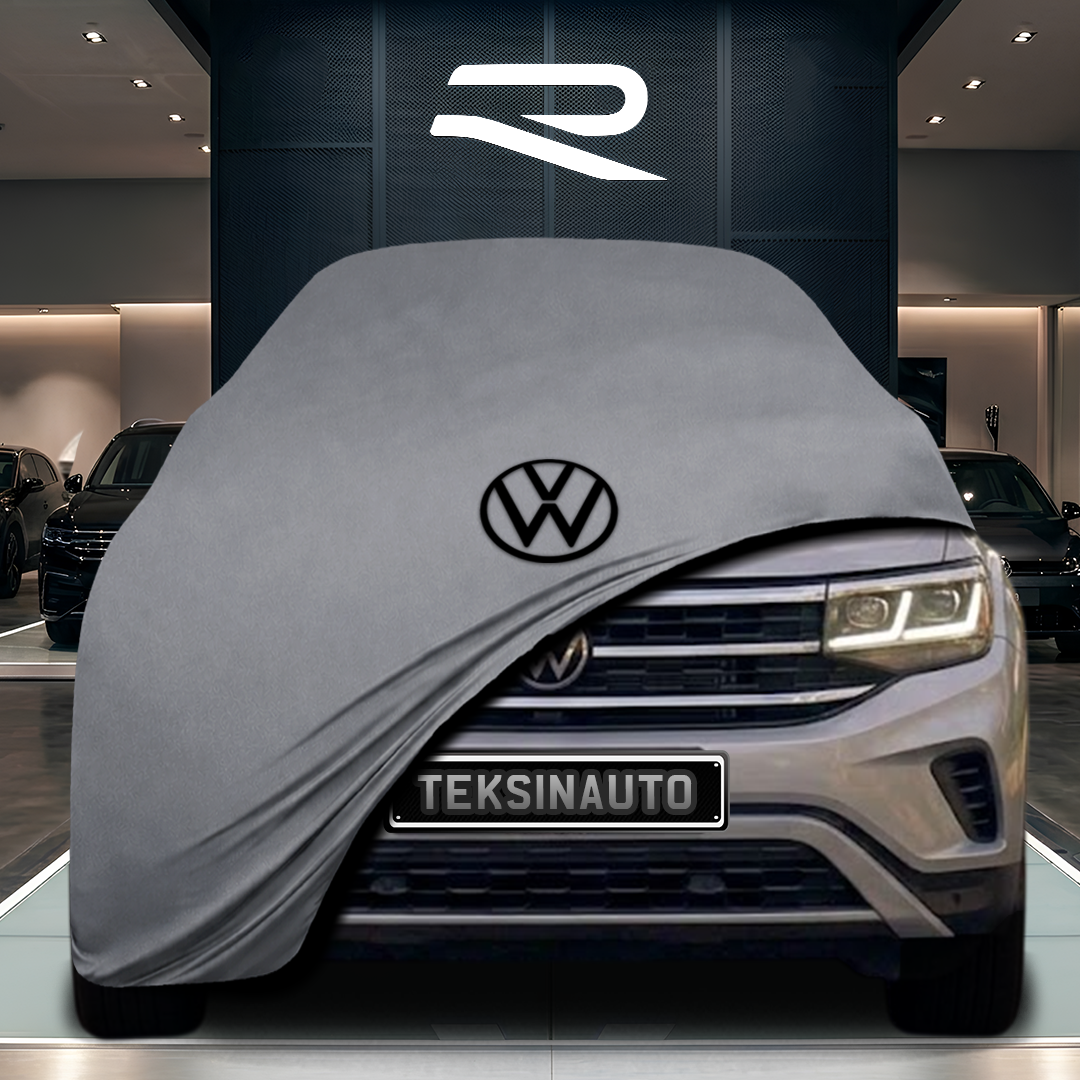 Volkswagen Teramont Custom Fit Indoor Car Cover Soft Stretch Black Gray Blue Red Dust Protection Garage Cover Laser Cut + Bag