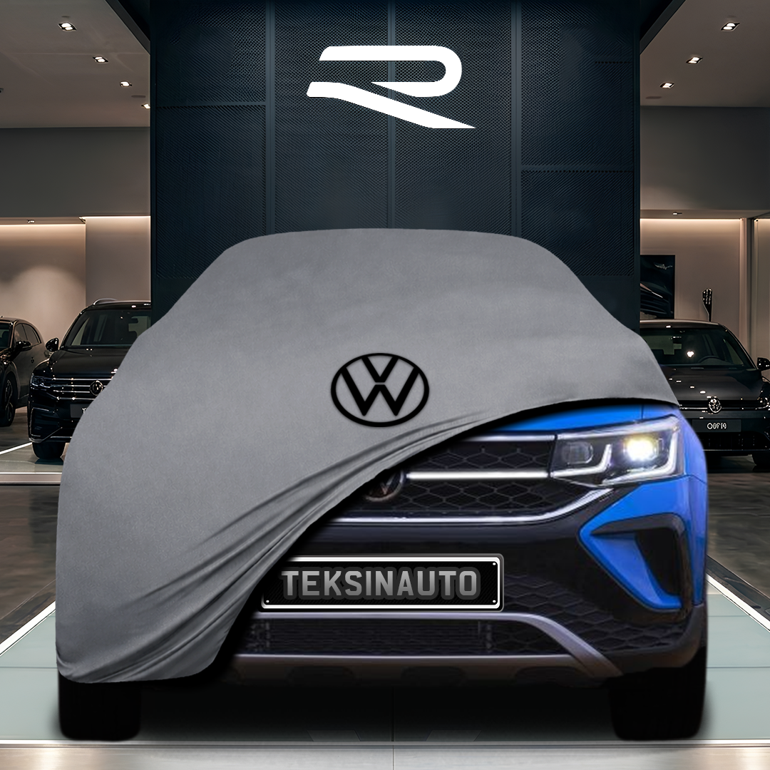 Volkswagen Taos Custom Fit Indoor Car Cover Soft Stretch Black Gray Blue Red Dust Protection Garage Cover Laser Cut + Bag