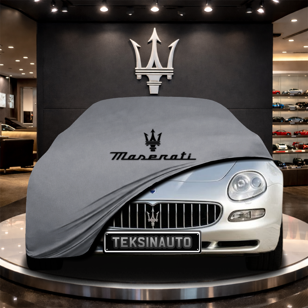 MASERATİ SPYDER (2001-2007) Custom Fit Indoor Car Cover Soft Stretch Black Gray Blue Red Dust Protection Garage Cover Laser Cut + Bag