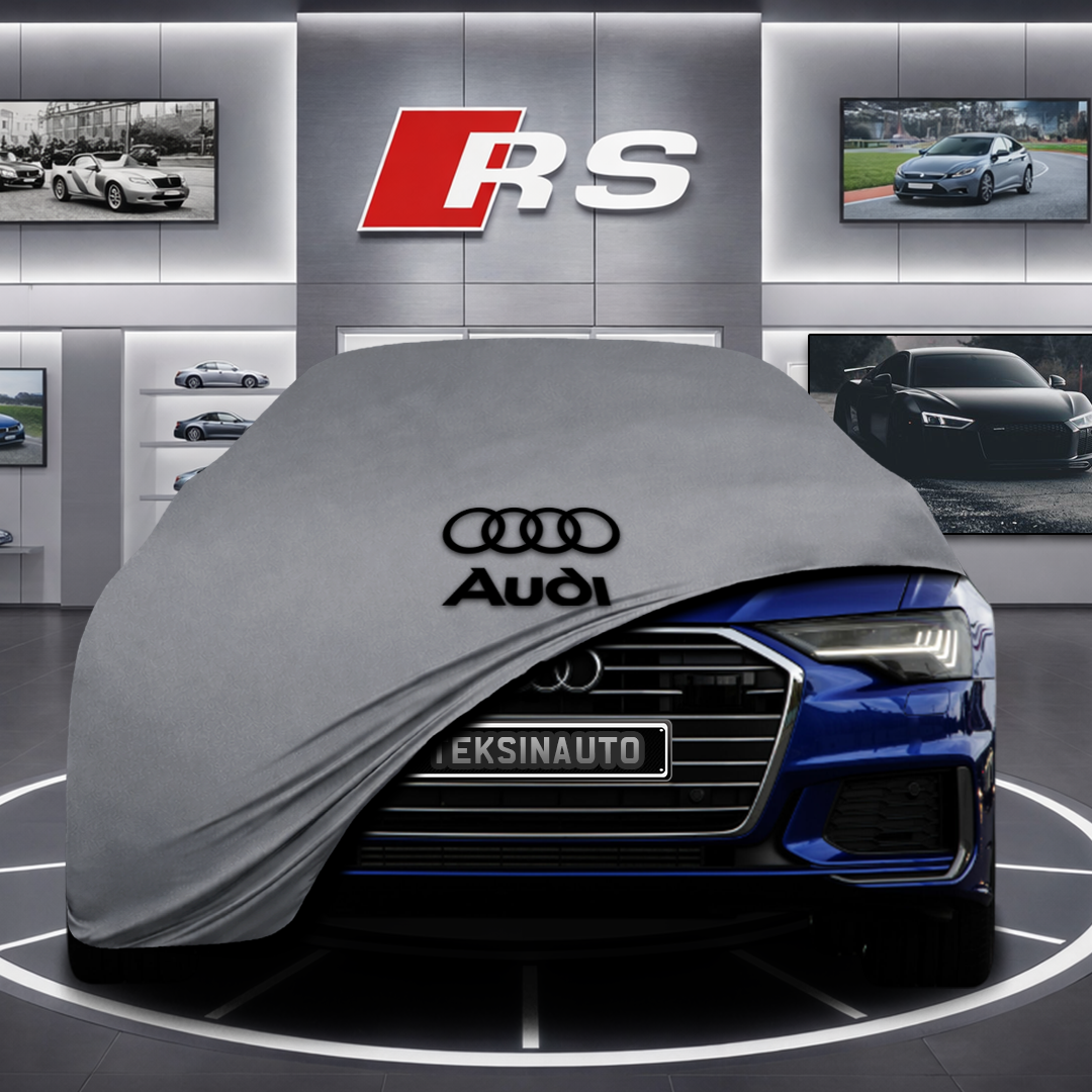 AUDİ A6 C8 Custom Fit Indoor Car Cover Soft Stretch Black Gray Blue Red Dust Protection Garage Cover Laser Cut + Bag