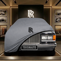 Rolls Royce Silver Spur (1980-1998) Custom Fit Indoor Car Cover Soft Stretch Black Gray Blue Red Dust Protection Garage Cover Laser Cut + Bag