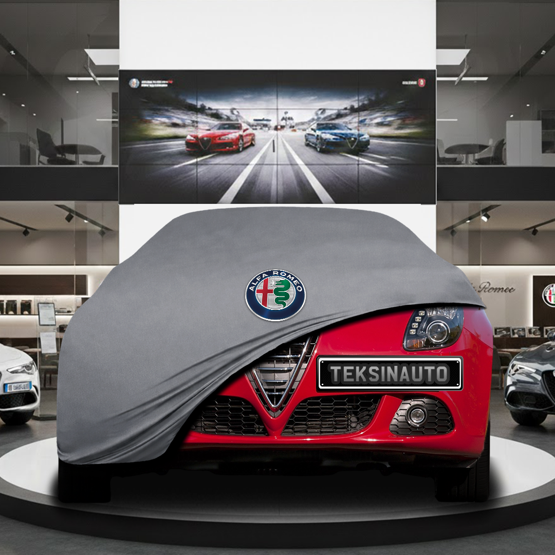Alfa Romeo Giulietta Hatchback (2010-2020) Custom Fit Indoor Car Cover Soft Stretch Black Gray Blue Red Dust Protection Garage Cover Laser Cut + Bag