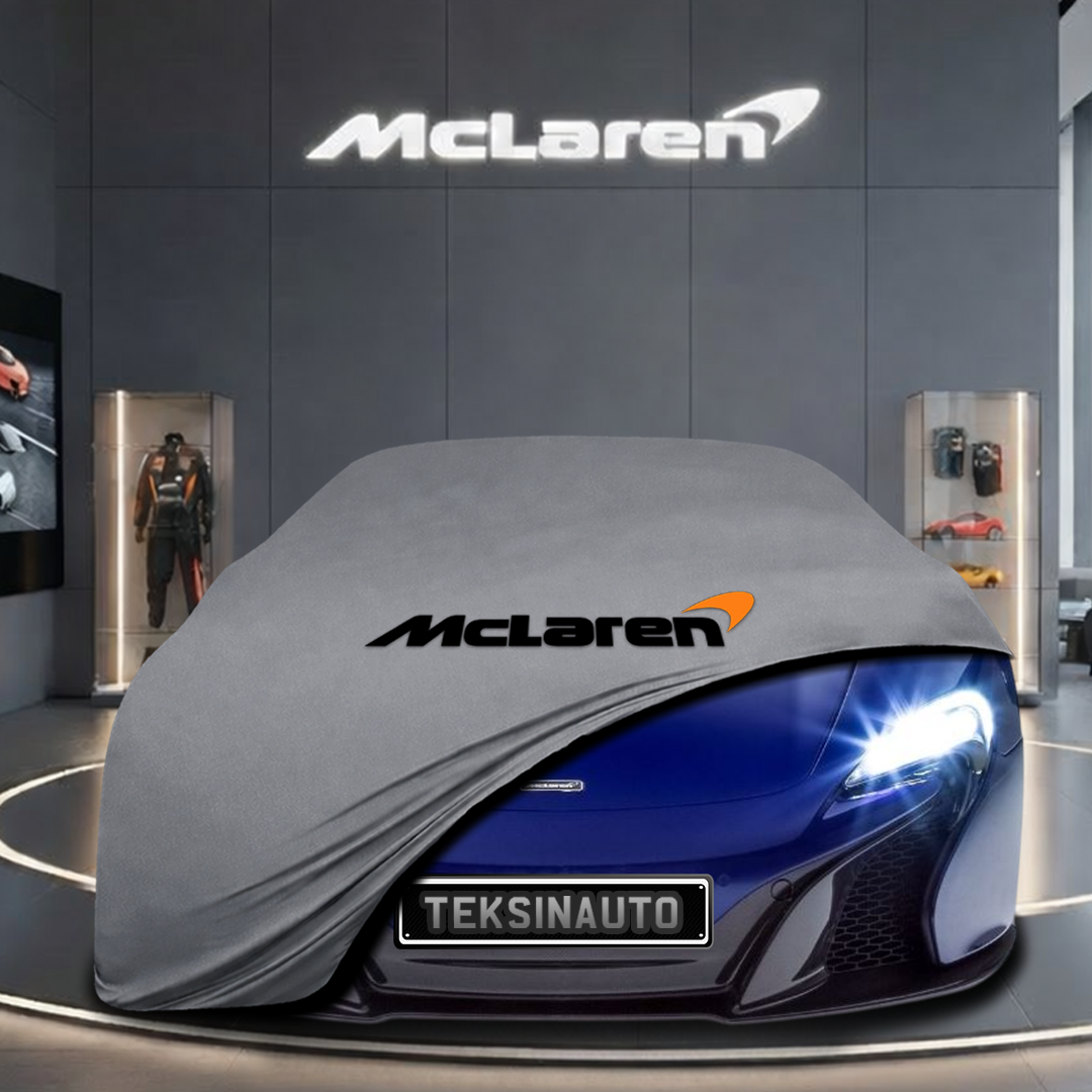 McLaren 625C (2015-2016) Custom Fit Indoor Car Cover Soft Stretch Black Gray Blue Red Dust Protection Garage Cover Laser Cut + Bag