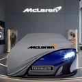 McLaren 625C (2015-2016) Custom Fit Indoor Car Cover Soft Stretch Black Gray Blue Red Dust Protection Garage Cover Laser Cut + Bag