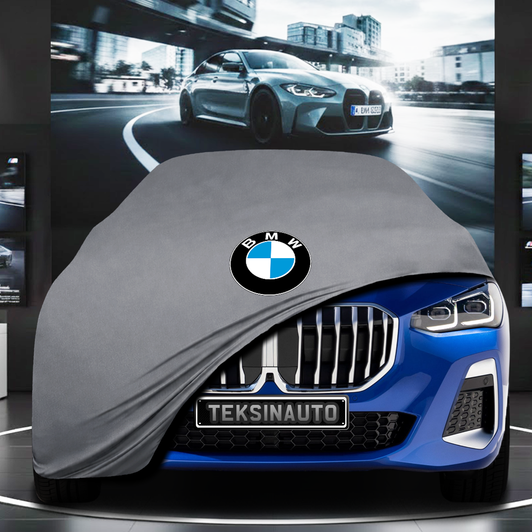 BMW 2 SERİSİ U06 MPV ACTİVE TOURER (2021-) Custom Fit Indoor Car Cover Soft Stretch Black Gray Blue Red Dust Protection Garage Cover Laser Cut + Bag