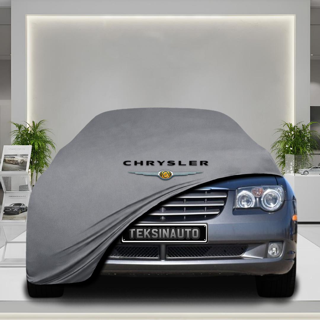 Chrysler Crossfire (2003-2007) Custom Fit Indoor Car Cover Soft Stretch Black Gray Blue Red Dust Protection Garage Cover Laser Cut + Bag
