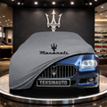 MASERATİ QUATTROPORTE (2003-2012) Custom Fit Indoor Car Cover Soft Stretch Black Gray Blue Red Dust Protection Garage Cover Laser Cut + Bag