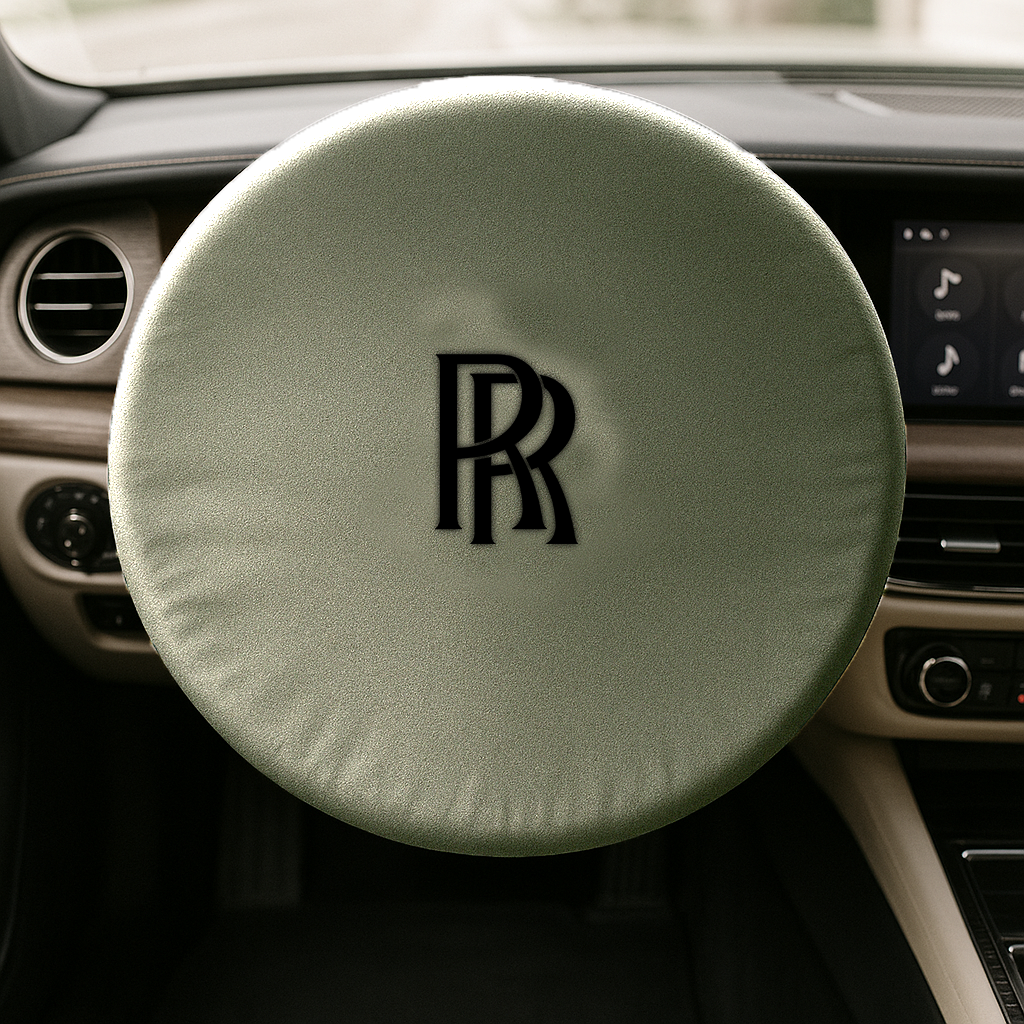 Steering Wheel Cover Soft Elastic Premium Fabric For all Rolls Royce Model