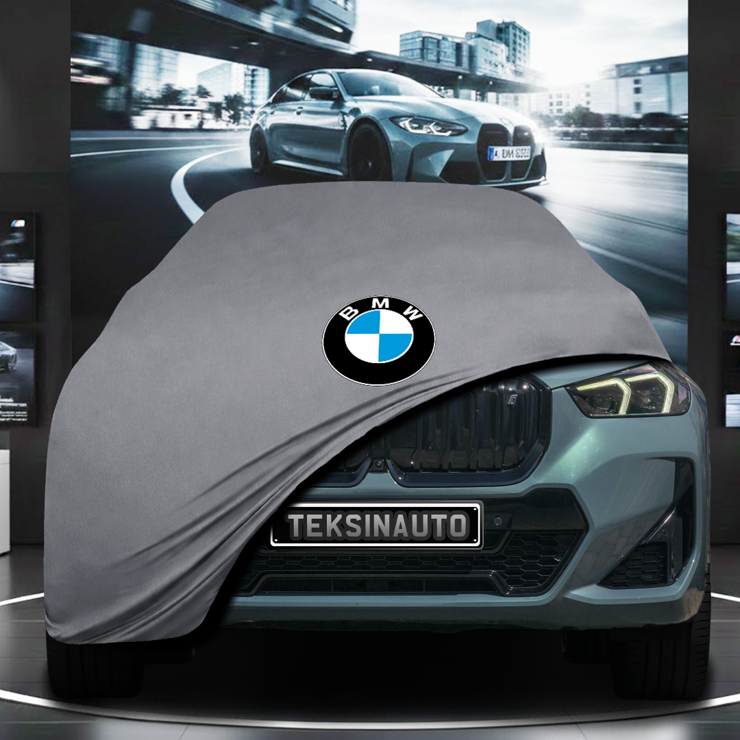 BMW İX 1 (2022-) Custom Fit Indoor Car Cover Soft Stretch Black Gray Blue Red Dust Protection Garage Cover Laser Cut + Bag