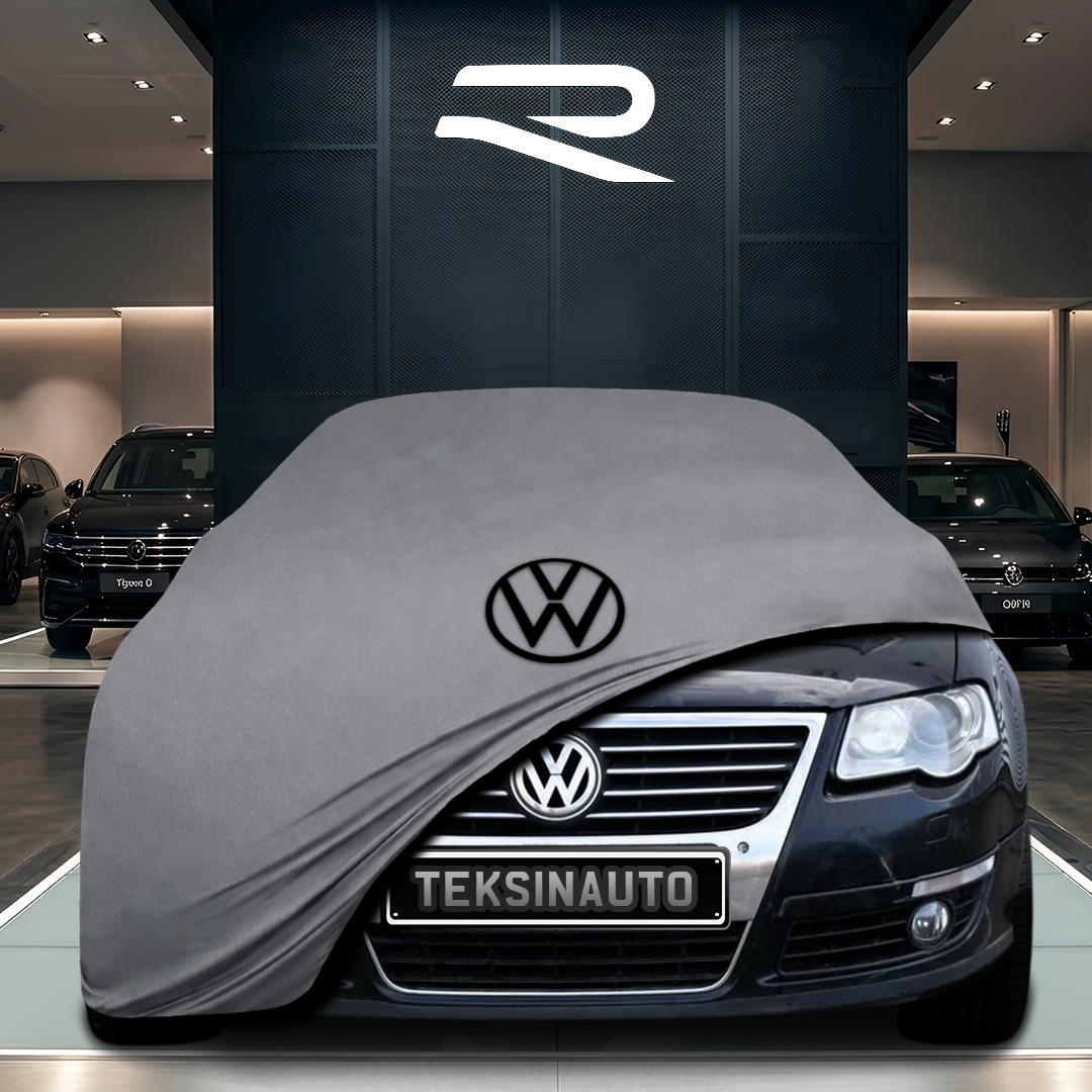 Volkswagen Passat B6 Sedan (2005-2010) Custom Fit Indoor Car Cover Soft Stretch Black Gray Blue Red Dust Protection Garage Cover Laser Cut + Bag