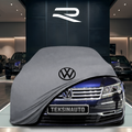 Volkswagen Phaeton   Custom Fit Indoor Car Cover Soft Stretch Black Gray Blue Red Dust Protection Garage Cover Laser Cut + Bag
