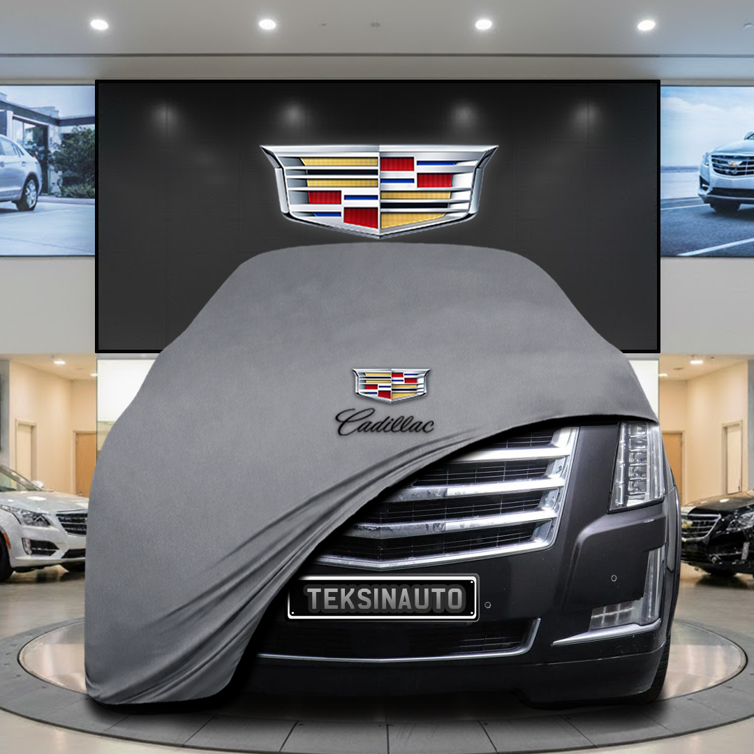 Cadillac Escalade 4 (2014-2020) Custom Fit Indoor Car Cover Soft Stretch Black Gray Blue Red Dust Protection Garage Cover Laser Cut + Bag