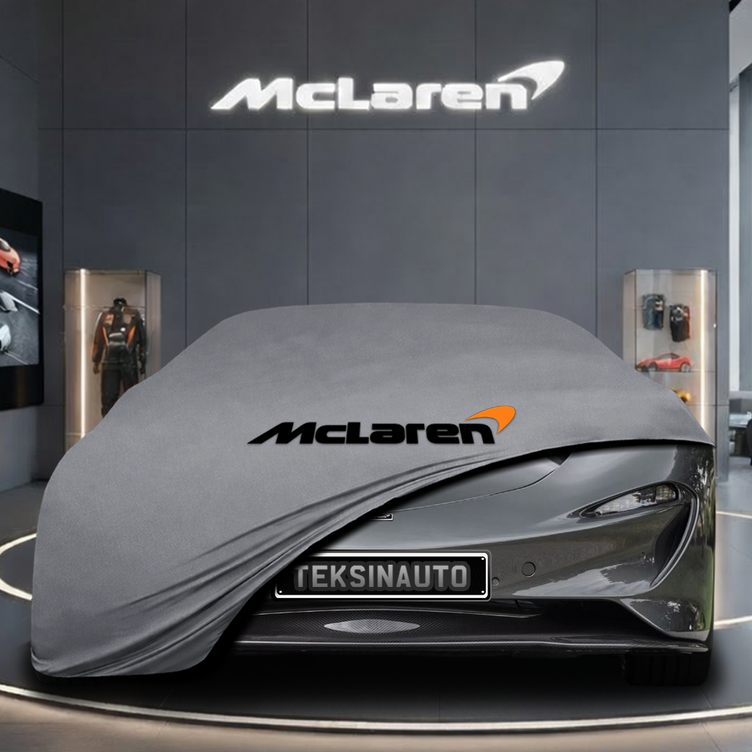 McLaren Speedtail (2020-) Custom Fit Indoor Car Cover Soft Stretch Black Gray Blue Red Dust Protection Garage Cover Laser Cut + Bag