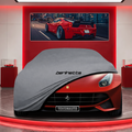 Ferrari F12 Berlinetta Custom Fit Indoor Car Cover Soft Stretch Black Gray Blue Red Dust Protection Garage Cover Laser Cut + Bag