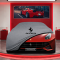 Ferrari F12 Berlinetta Custom Fit Indoor Car Cover Soft Stretch Black Gray Blue Red Dust Protection Garage Cover Laser Cut + Bag