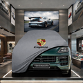 PORSCHE CAYENNE 3 2023- Custom Fit Indoor Car Cover Soft Stretch Black Gray Blue Red Dust Protection Garage Cover Laser Cut + Bag