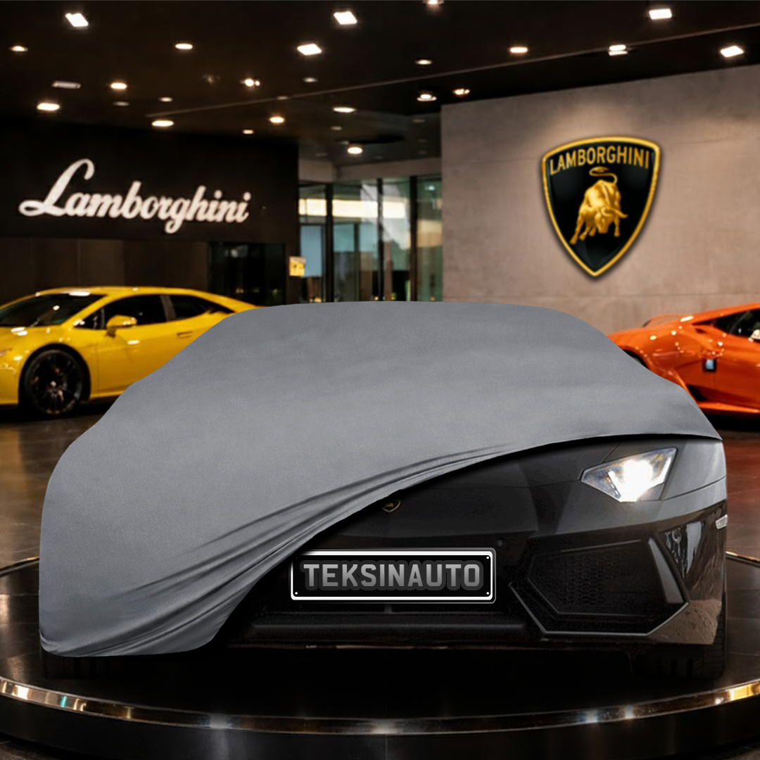 Lamborghini Aventador LP700-4 (2011-2017) Indoor Car Cover Custom Fit, Black, Gray, Blue, Red Color