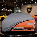 Lamborghini Countach (1974-1991) Custom Fit Indoor Car Cover Soft Stretch Black Gray Blue Red Dust Protection Garage Cover Laser Cut + Bag