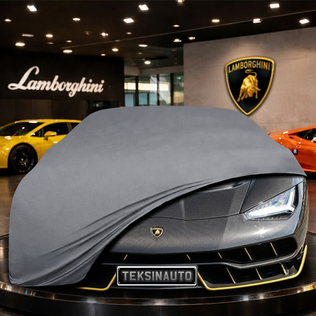 Lamborghini Centenario LP770-4 (2016-2018) Custom Fit Indoor Car Cover Soft Stretch Black Gray Blue Red Dust Protection Garage Cover Laser Cut + Bag