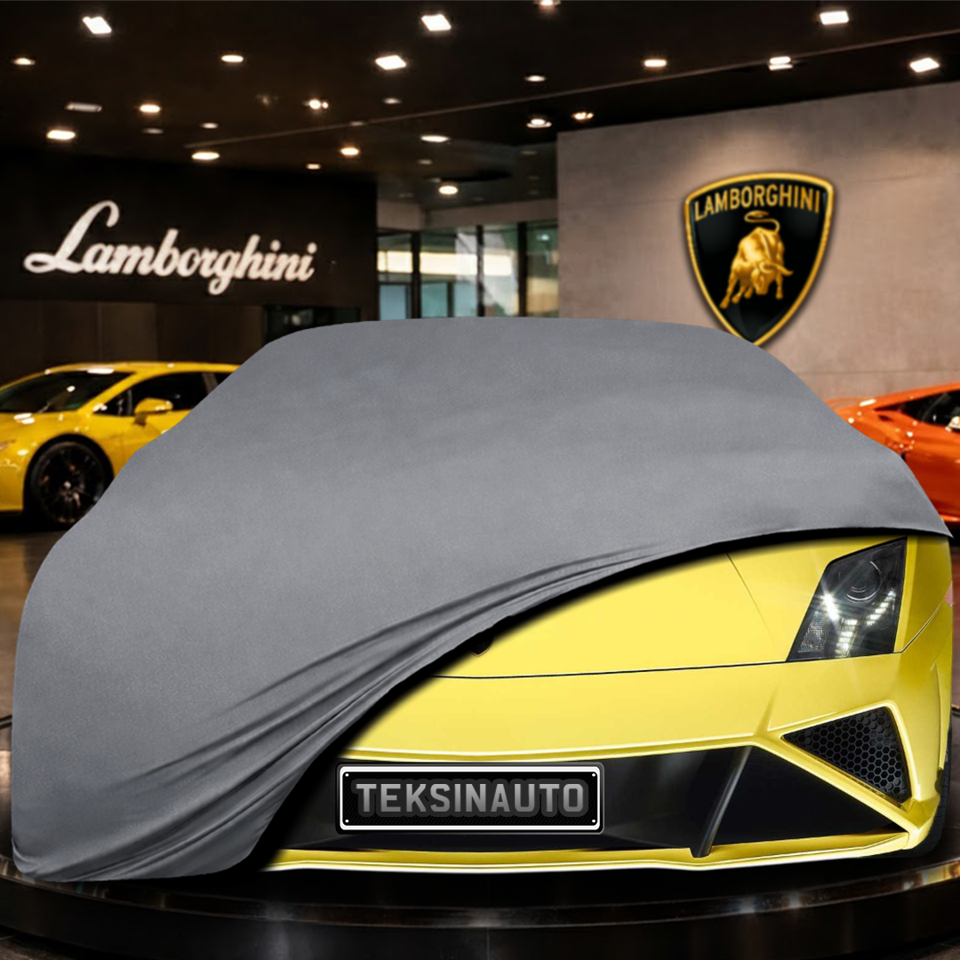 Lamborghini Gallardo LP 560-4 (2008-2013) Custom Fit Indoor Car Cover Soft Stretch Black Gray Blue Red Dust Protection Garage Cover Laser Cut + Bag