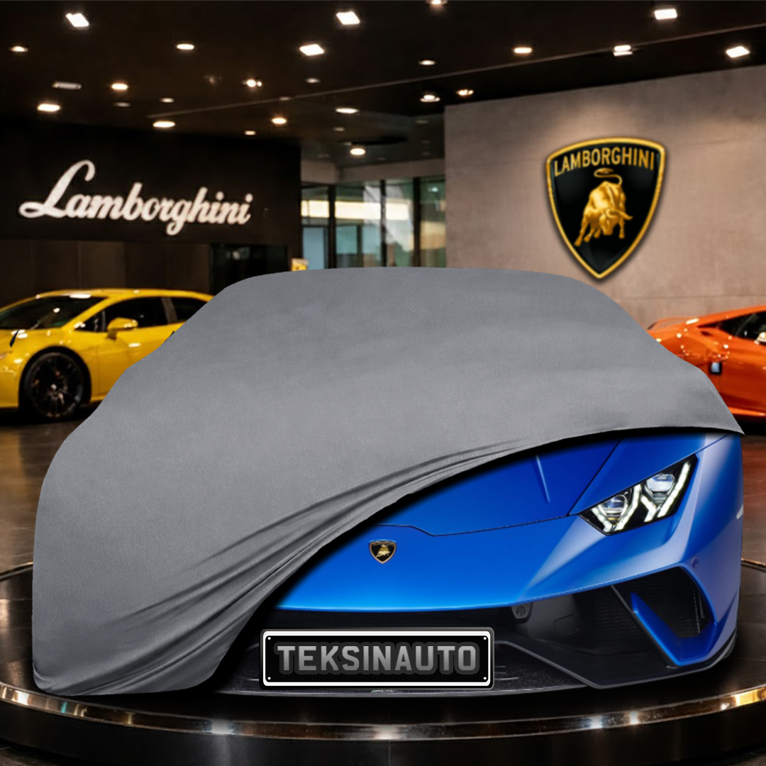 Lamborghini Huracan Performante Spyder (2017-2019) Custom Fit Indoor Car Cover Soft Stretch Black Gray Blue Red Dust Protection Garage Cover Laser Cut + Bag