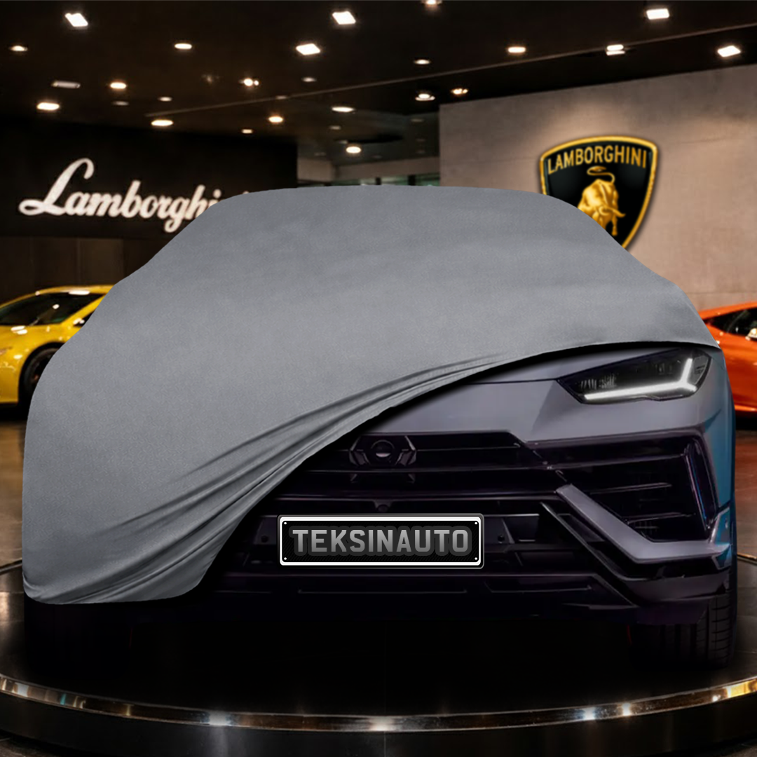 Lamborghini Urus (2018-) Custom Fit Indoor Car Cover Soft Stretch Black Gray Blue Red Dust Protection Garage Cover Laser Cut + Bag
