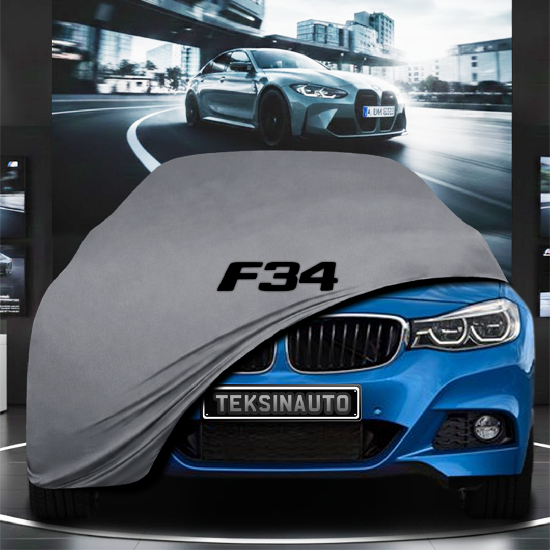 BMW 3 F34 GT GRANTURİSMO Custom Fit Indoor Car Cover Soft Stretch Black Gray Blue Red Dust Protection Garage Cover Laser Cut + Bag