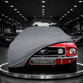 MUSTANG 1 MY 71 1964-1973    Custom Fit Indoor Car Cover Soft Stretch Black Gray Blue Red Dust Protection Garage Cover Laser Cut + Bag