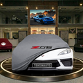 Chevrolet Corvette C8 (2020-) Custom Fit Indoor Car Cover Soft Stretch Black Gray Blue Red Dust Protection Garage Cover Laser Cut + Bag