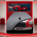 Ferrari 212 Custom Fit Indoor Car Cover Soft Stretch Black Gray Blue Red Dust Protection Garage Cover Laser Cut + Bag